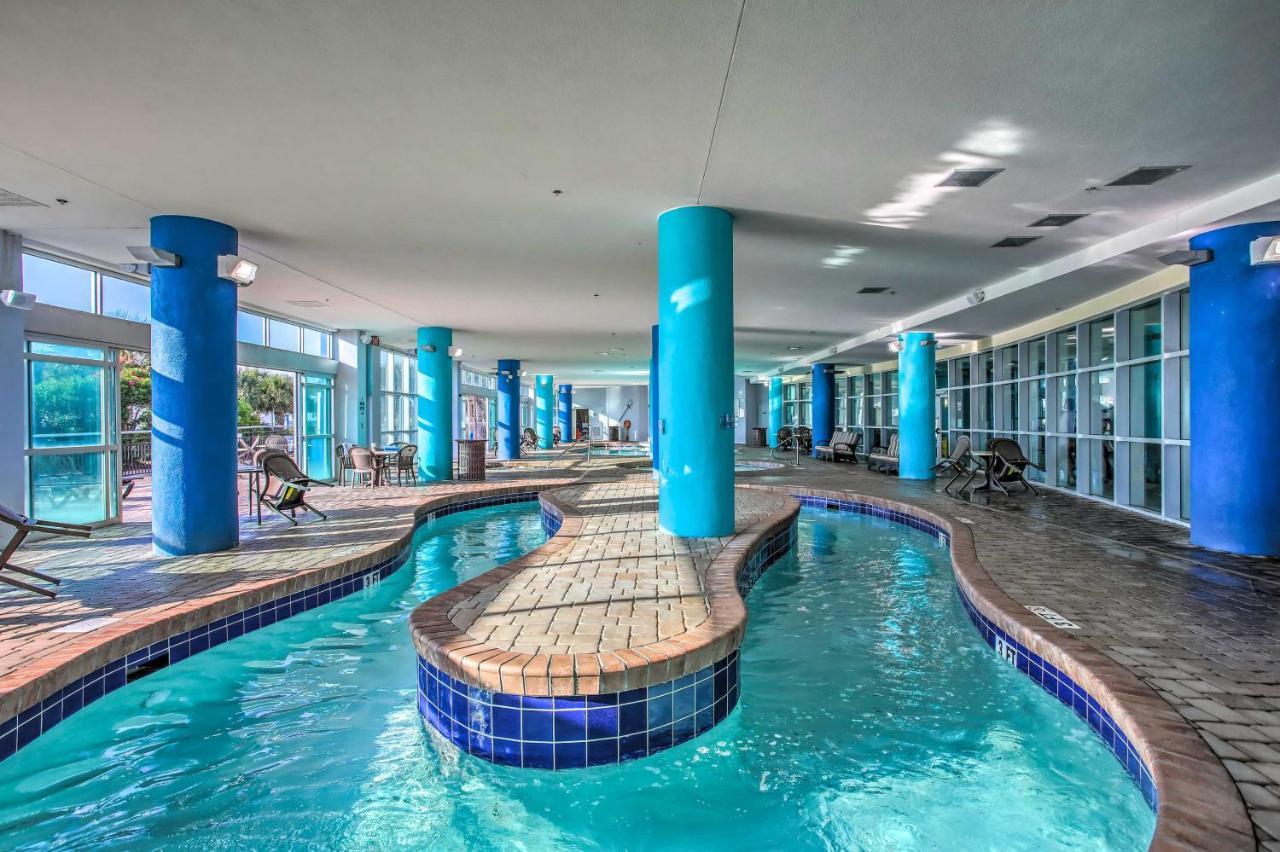 Beachfront Family Condo With View And Pool Access マートルビーチ エクステリア 写真