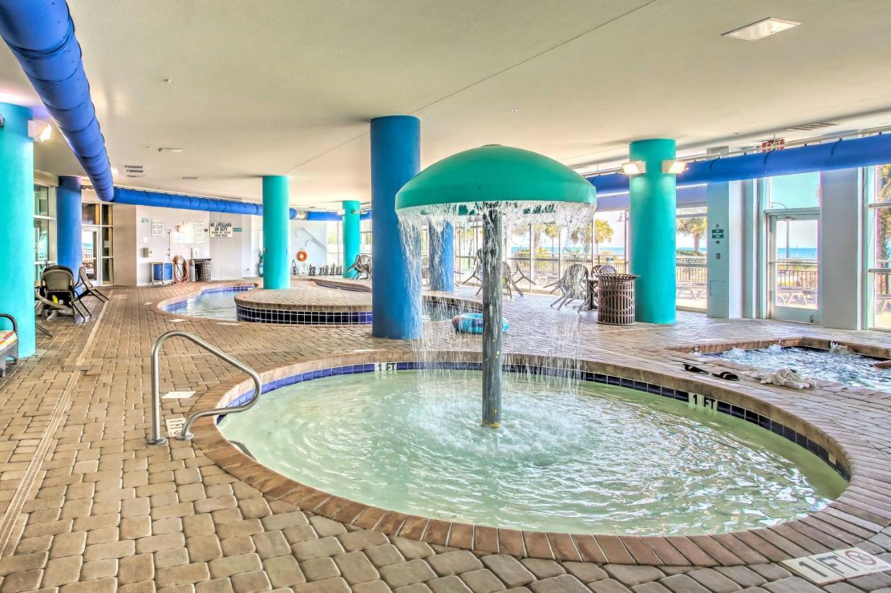 Beachfront Family Condo With View And Pool Access マートルビーチ エクステリア 写真